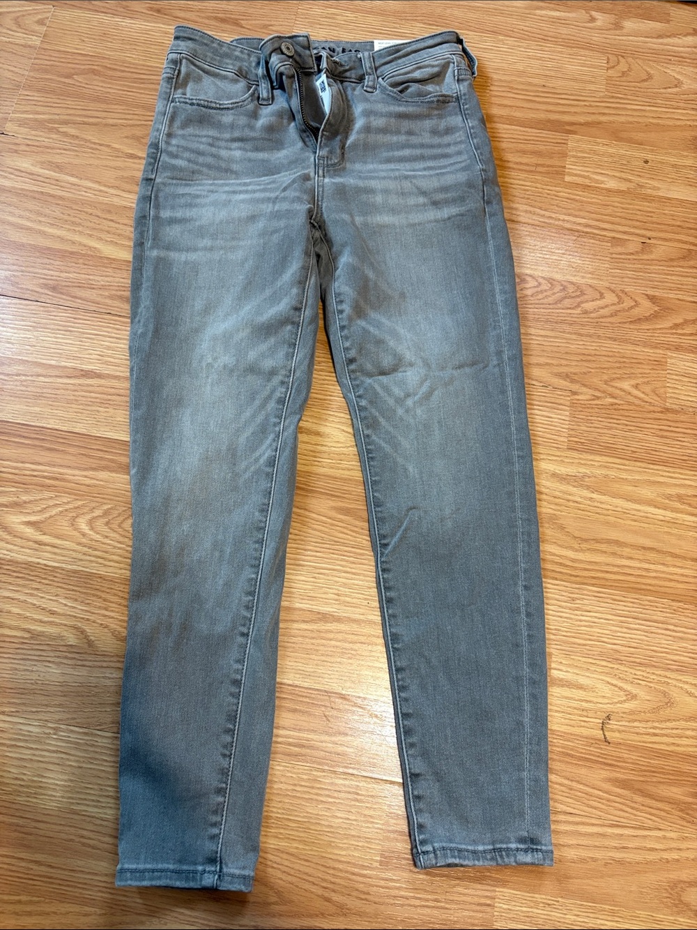 American Eagle High-Rise Jeggings gray